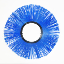 High Quality Blue PP Wary Sweeper Brush for Snow Removal Machine
